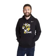 Stomp Out Cancer Duck, Nike Swoosh Cotton Club, Fleece, Hoodie